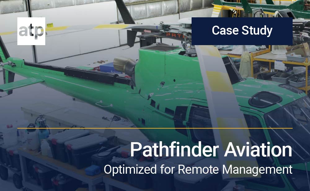 Case study pathfinder aviation optimized for remote management
