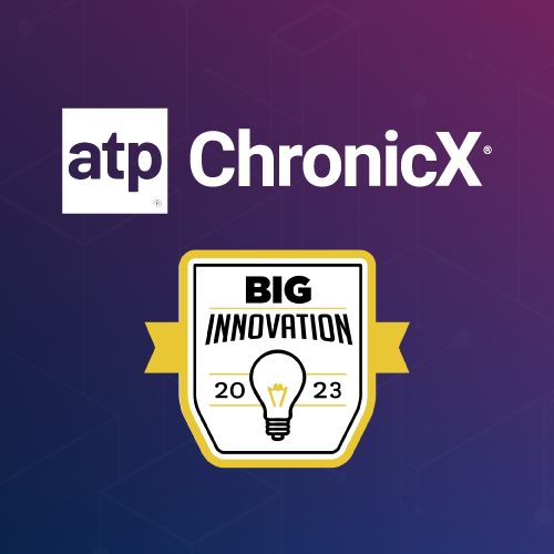 ATP’s ChronicX solution has been named a winner in the 2023 BIG Innovation Awards presented by the Business Intelligence Group. 