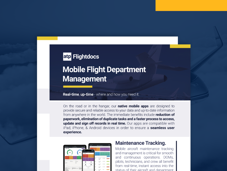 Flightdocs Mobile Apps
